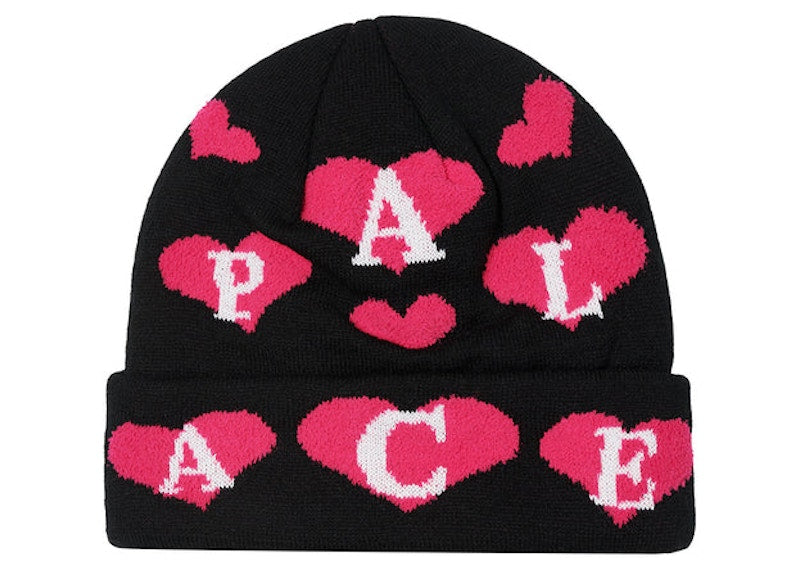 Palace Love Me Jacquard Beanie Black