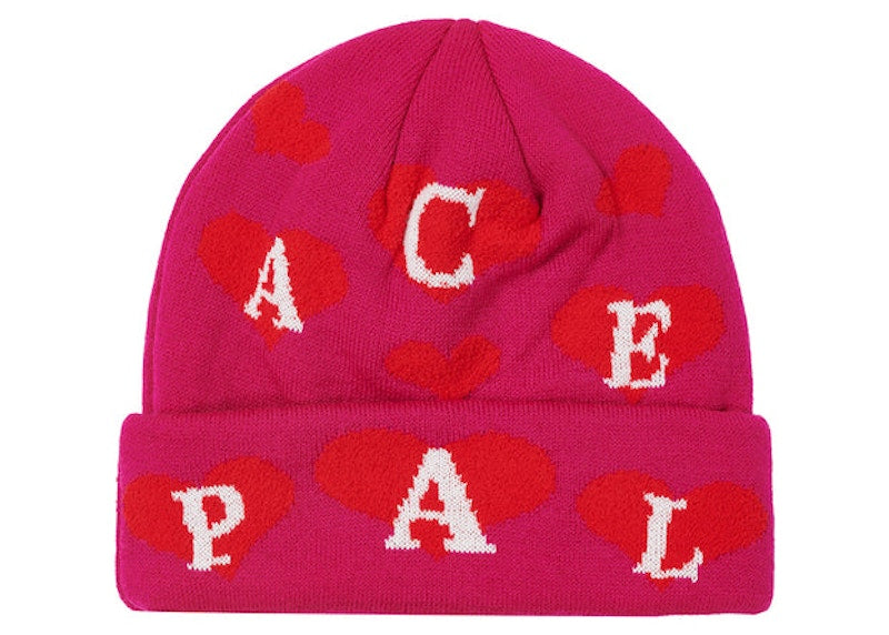Palace Love Me Jacquard Beanie Cherry