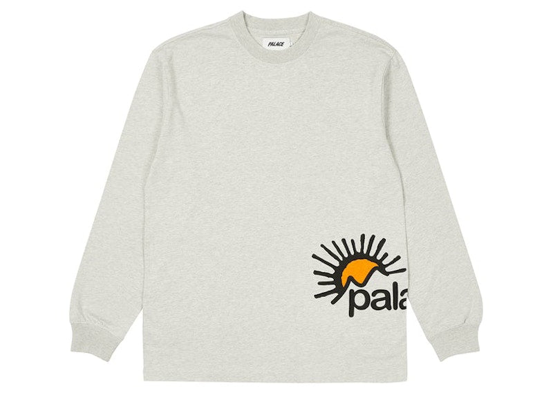 Palace Love Palace Longsleeve Grey Marl