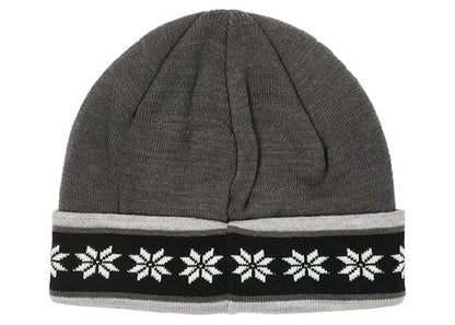 Palace Love Palace Snowflake Beanie Dark Grey Marl