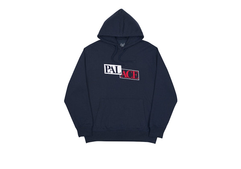 Palace Lovely Hood Navy/White/Red