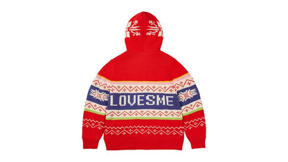 Palace Loves Me Hooded Knit Red