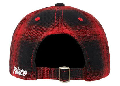 Palace Lowercase 6-Panel Black Check