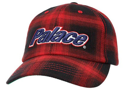 Palace Lowercase 6-Panel Black Check