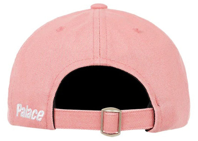 Palace Lowercase Washed Denim 6-Panel Pink