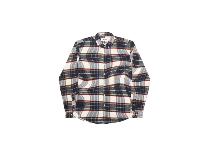 Palace Lumber Waved Shirt Black/White