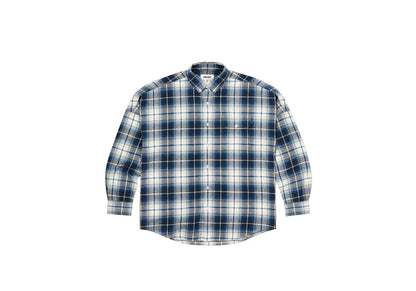 Palace Lumber Yak Shirt Blue/White