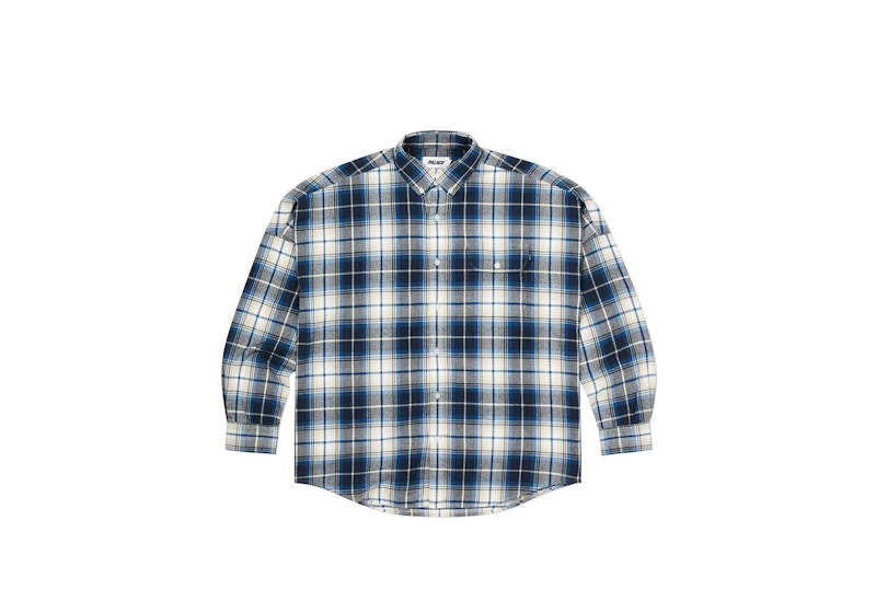 Palace Lumber Yak Shirt Blue/White