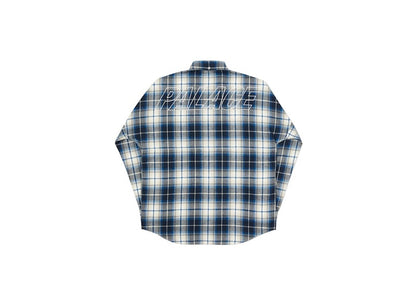 Palace Lumber Yak Shirt Blue/White