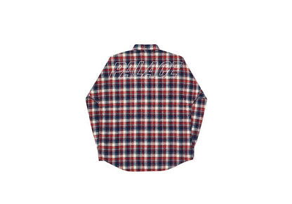 Palace Lumber Yak Shirt Red/Navy