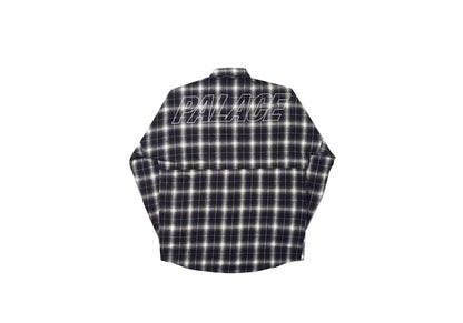 Palace Lumber Yak Shirt (SS 19) Navy/Green Check