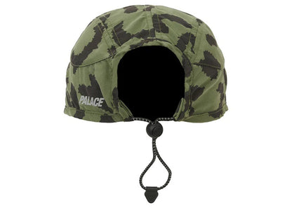 Palace M-Tech Shell Running Hat Olive Cheetah