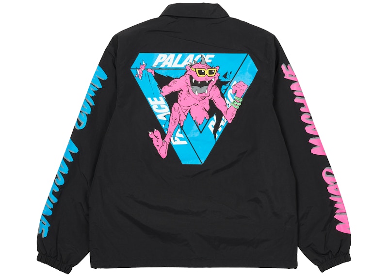 Palace M-Zone Mutant Ripper Coach Jacket Black
