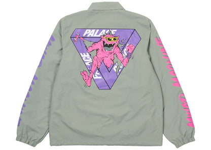 Palace M-Zone Mutant Ripper Coach Jacket Grey