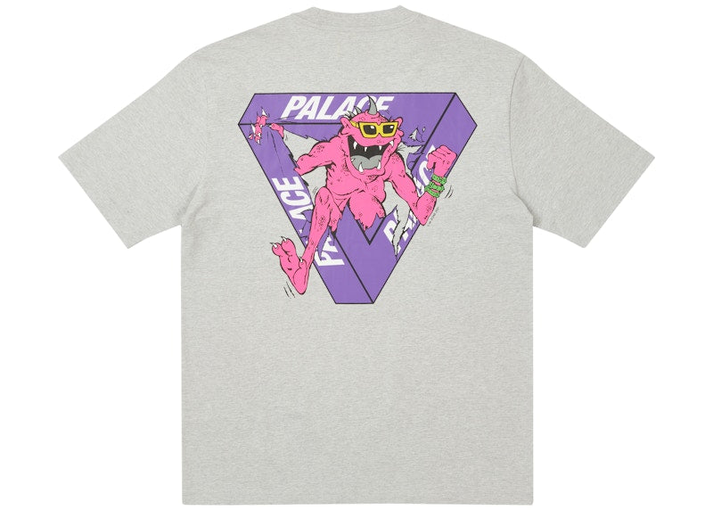 Palace M-Zone Mutant Ripper T-shirt Grey Marl