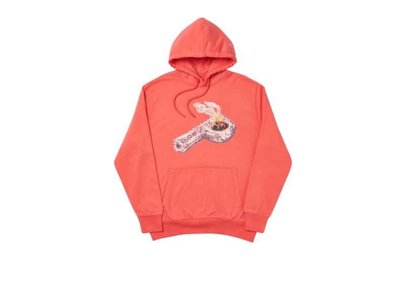 Palace Machine Hood Light Red