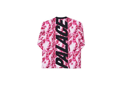 Palace Madara Longsleeve Magenta/White