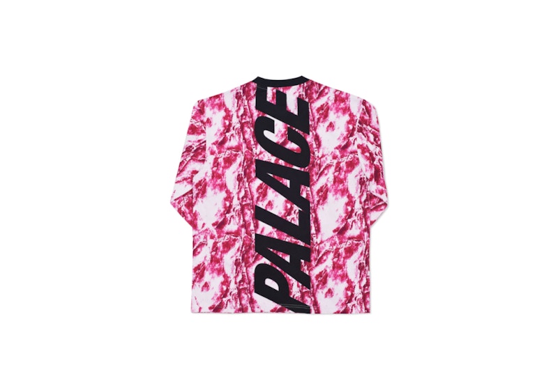 Palace Madara Longsleeve Magenta/White
