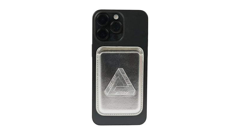 Palace Magsafe Wallet Silver