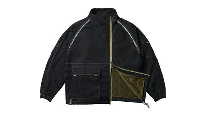 Palace Maharishi Asymetric Track Jacket Black