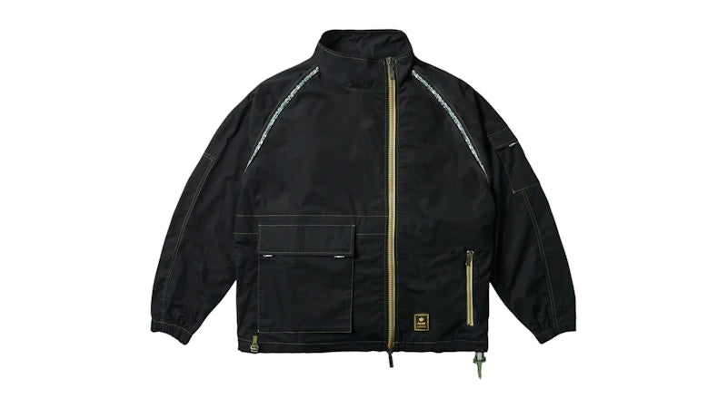 Palace Maharishi Asymetric Track Jacket Black