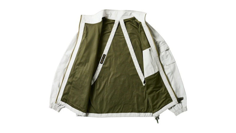 Palace Maharishi Asymetric Track Jacket Ice