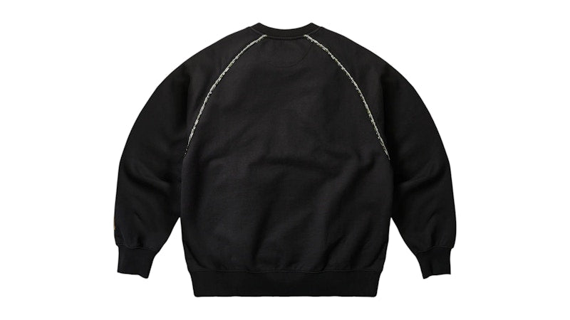 Palace Maharishi Temple Crew Black