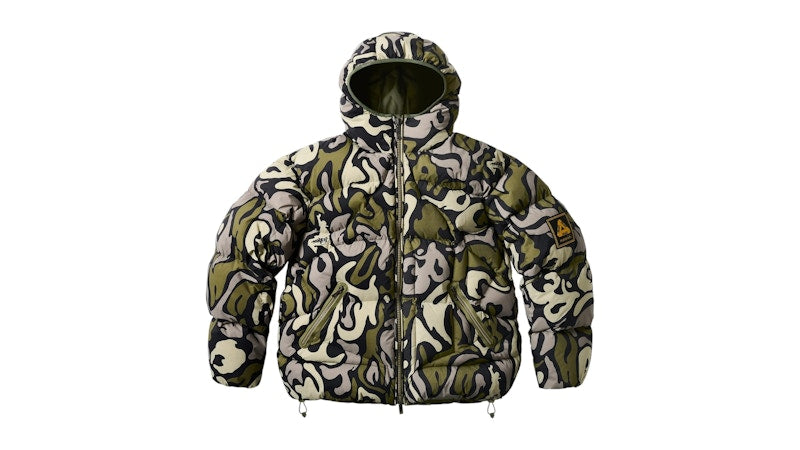 Palace Maharishi Temple Puffa Jacket DPM Kor Om