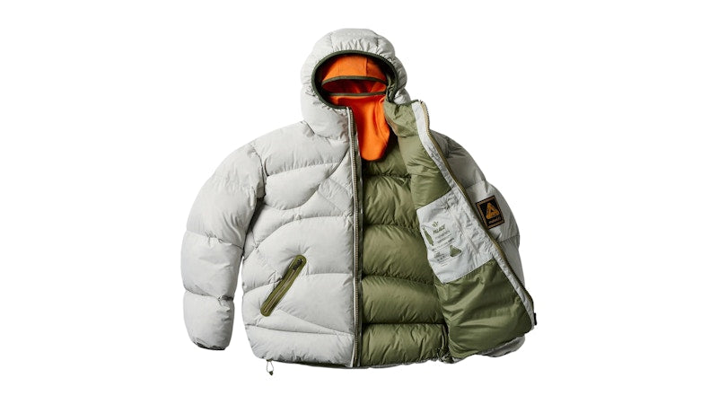 Palace Maharishi Temple Puffa Jacket Ice