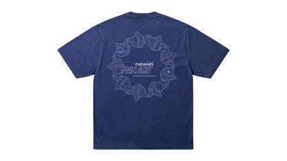 Palace Maharishi Temple Star T-Shirt Blue