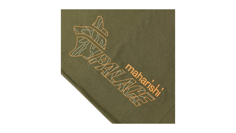 Palace Maharishi Temple Star T-Shirt Olive