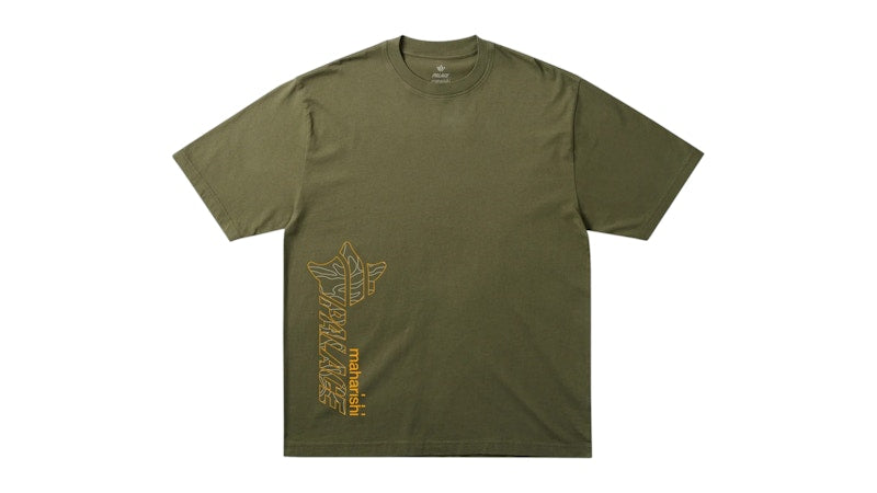 Palace Maharishi Temple Star T-Shirt Olive