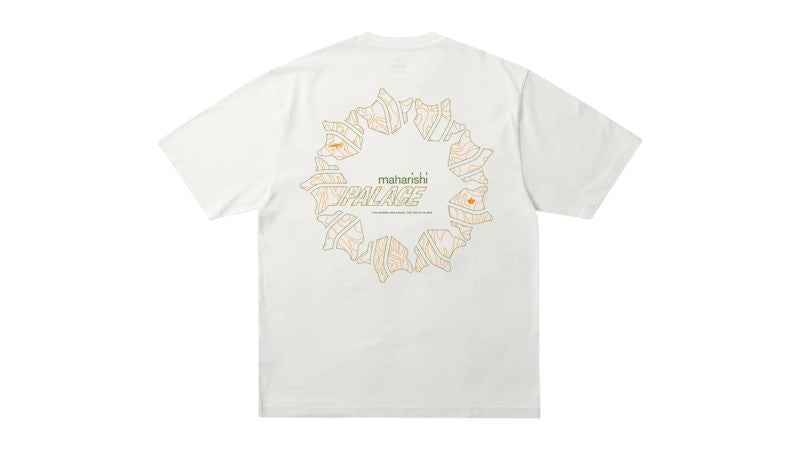 Palace Maharishi Temple Star T-Shirt White