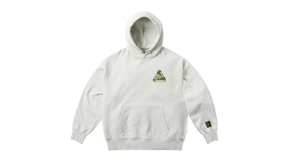 Palace Maharishi Tri-Bonsai Hood Stone White