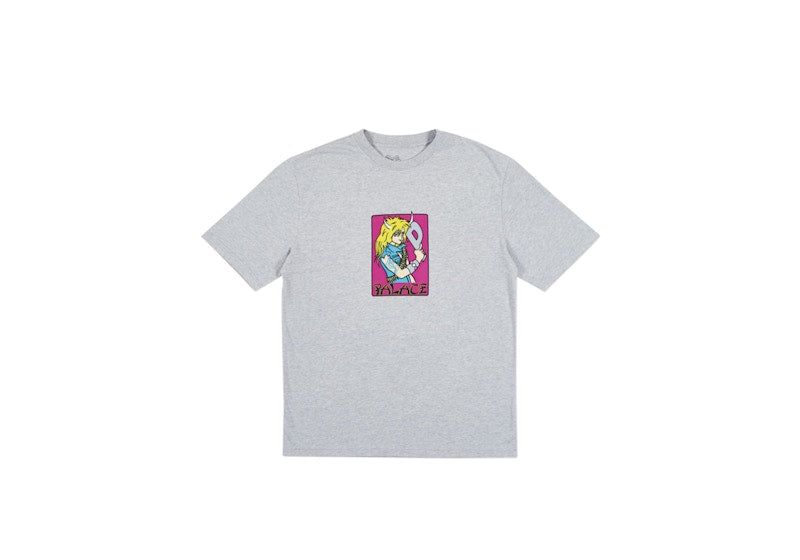 Palace Mangal T-shirt Grey Marl