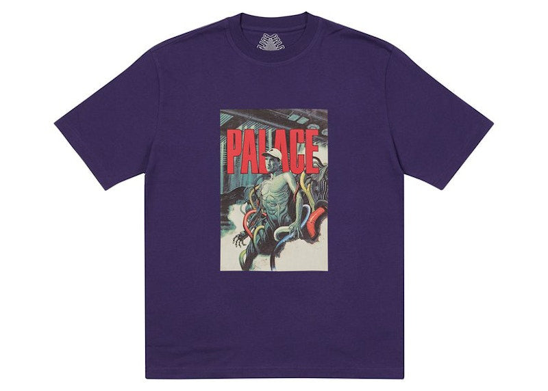 Palace Mangas T-shirt Purple