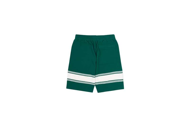 Palace Marina Stripe Pique Shorts White/Green