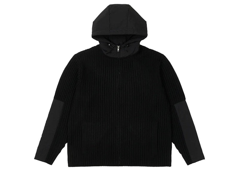 Palace Marine Zip Hood Knit Black
