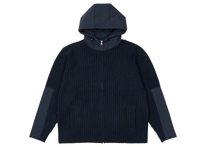 Palace Marine Zip Hood Knit Navy