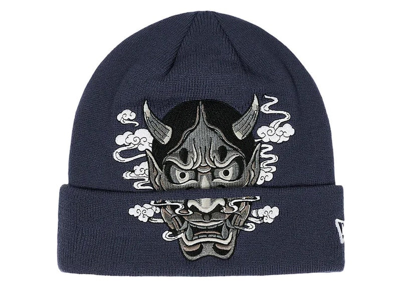 Palace Masks New Era Beanie Navy