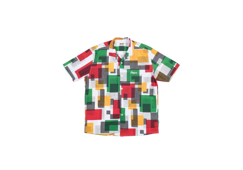 Palace Maxo Relaxo Shirt Red/Yellow/Green