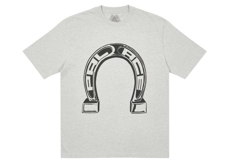 Palace Medium Luck Tee Grey Marl