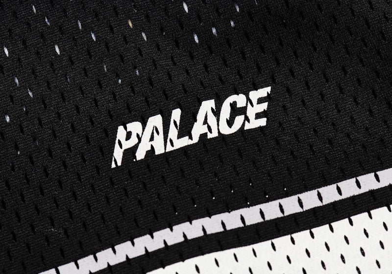 Palace Mesh Football Top Black