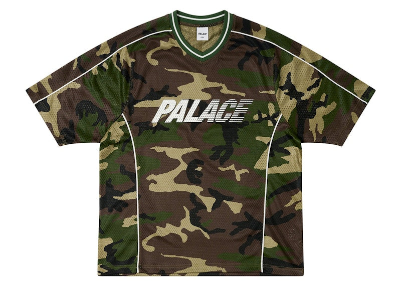 Palace Mesh Jersey Woodland Camo