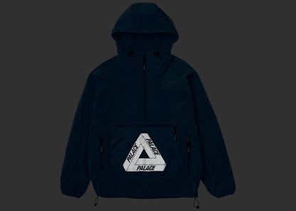 Palace Mesh Pocket Shell Jacket Blue