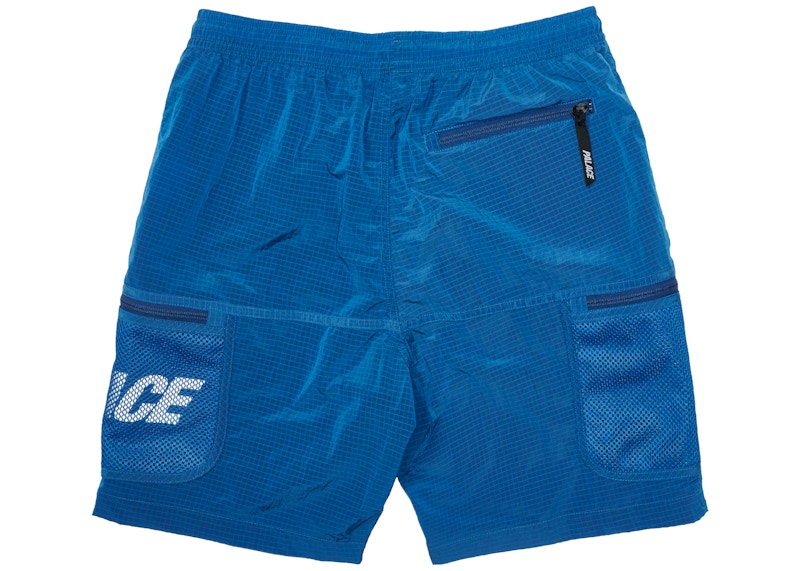 Palace Mesh Pocket Shell Shorts Blue