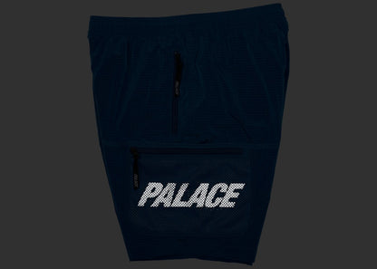 Palace Mesh Pocket Shell Shorts Blue