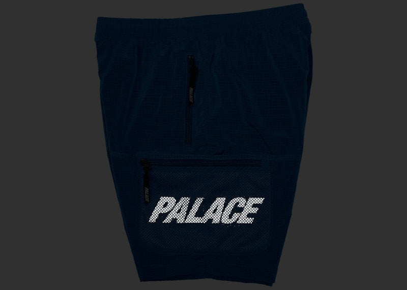 Palace Mesh Pocket Shell Shorts Blue