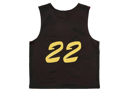 Palace Mesh Practice Vest Black/Red