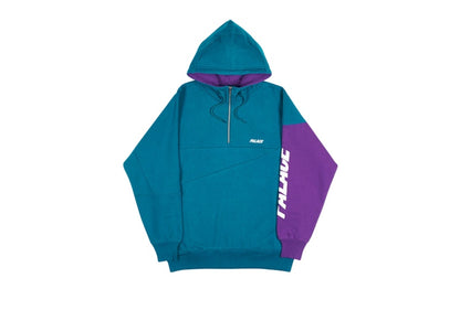 Palace Metric Hood Teal/Purple